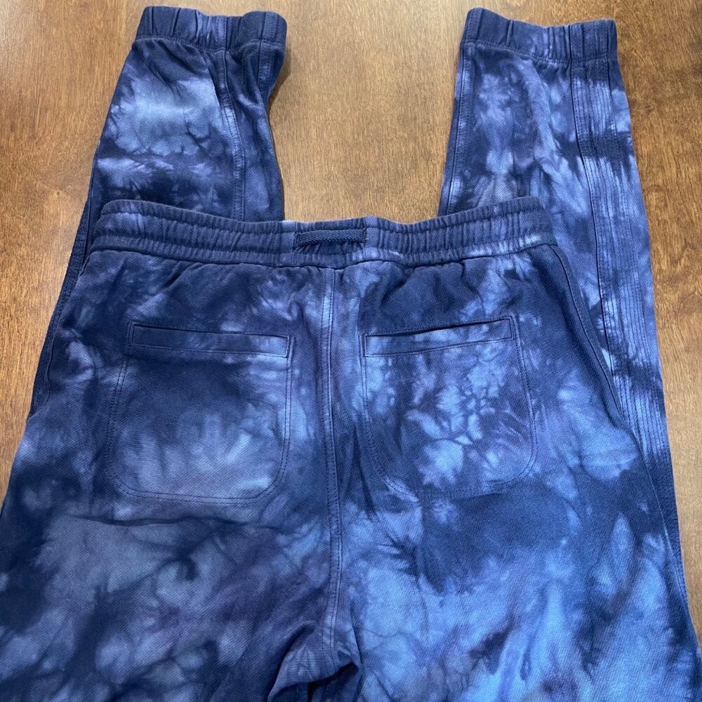 Athleta Farallon‎ Jogger Women's Size XS Tie Dye Print Blue Semi Fitted Cotton - Picture 7 of 13